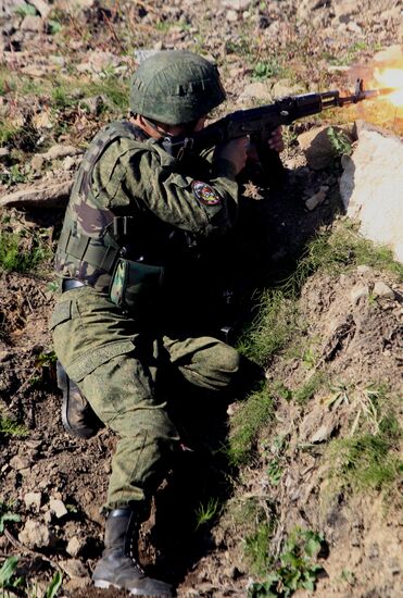 Drill of Pacific Fleet anti-terrorist forces in Primorye Territory