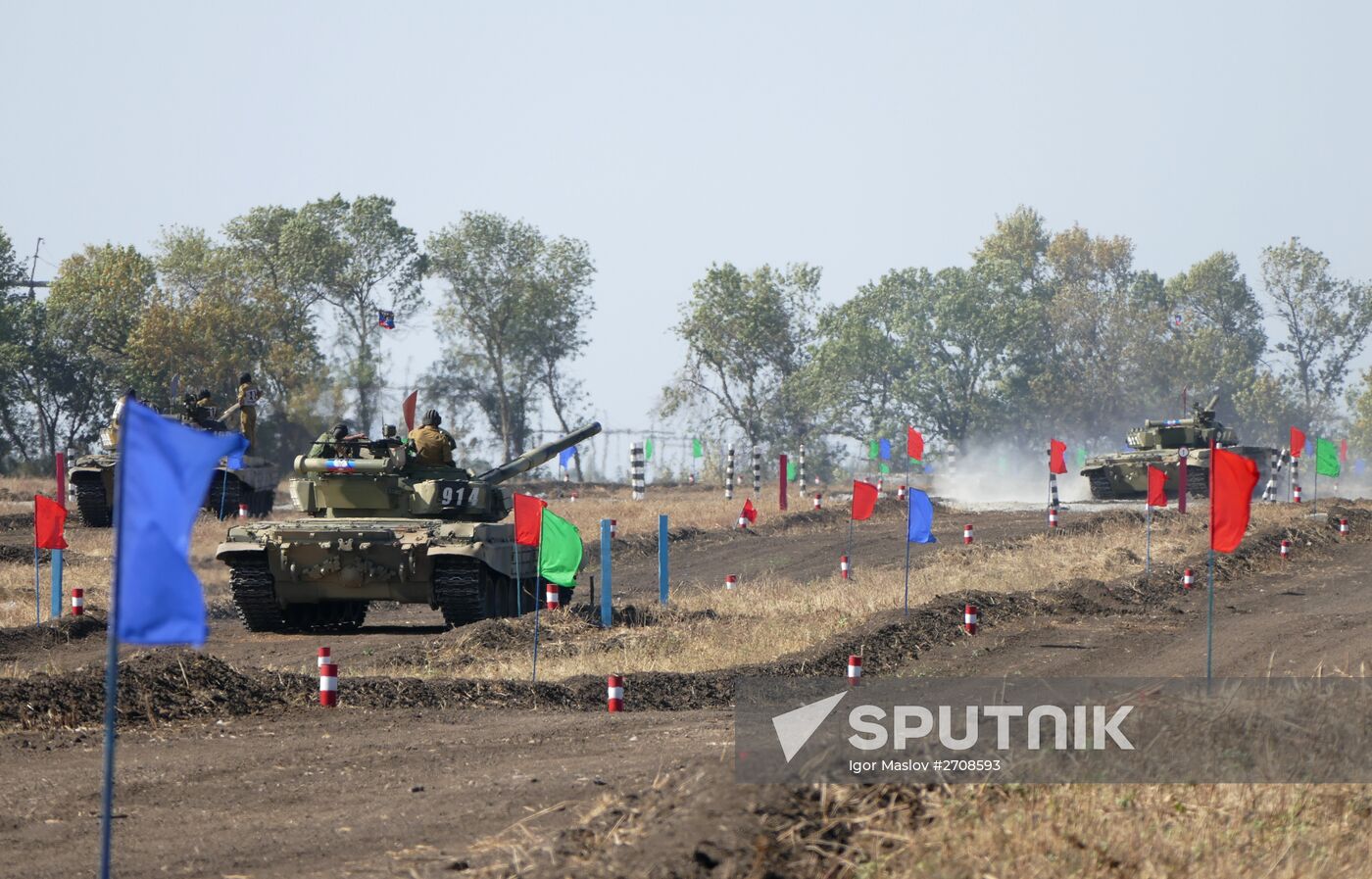 Competitions of tank crews completed in DPR