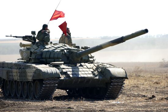 Competitions of tank crews completed in DPR