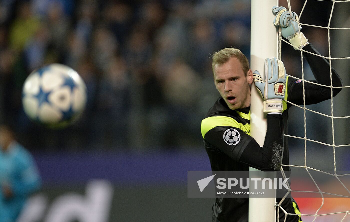 Football. UEFA Champions League. Zenit (St. Petersburg) vs. K.A.A. Gent (Gent)