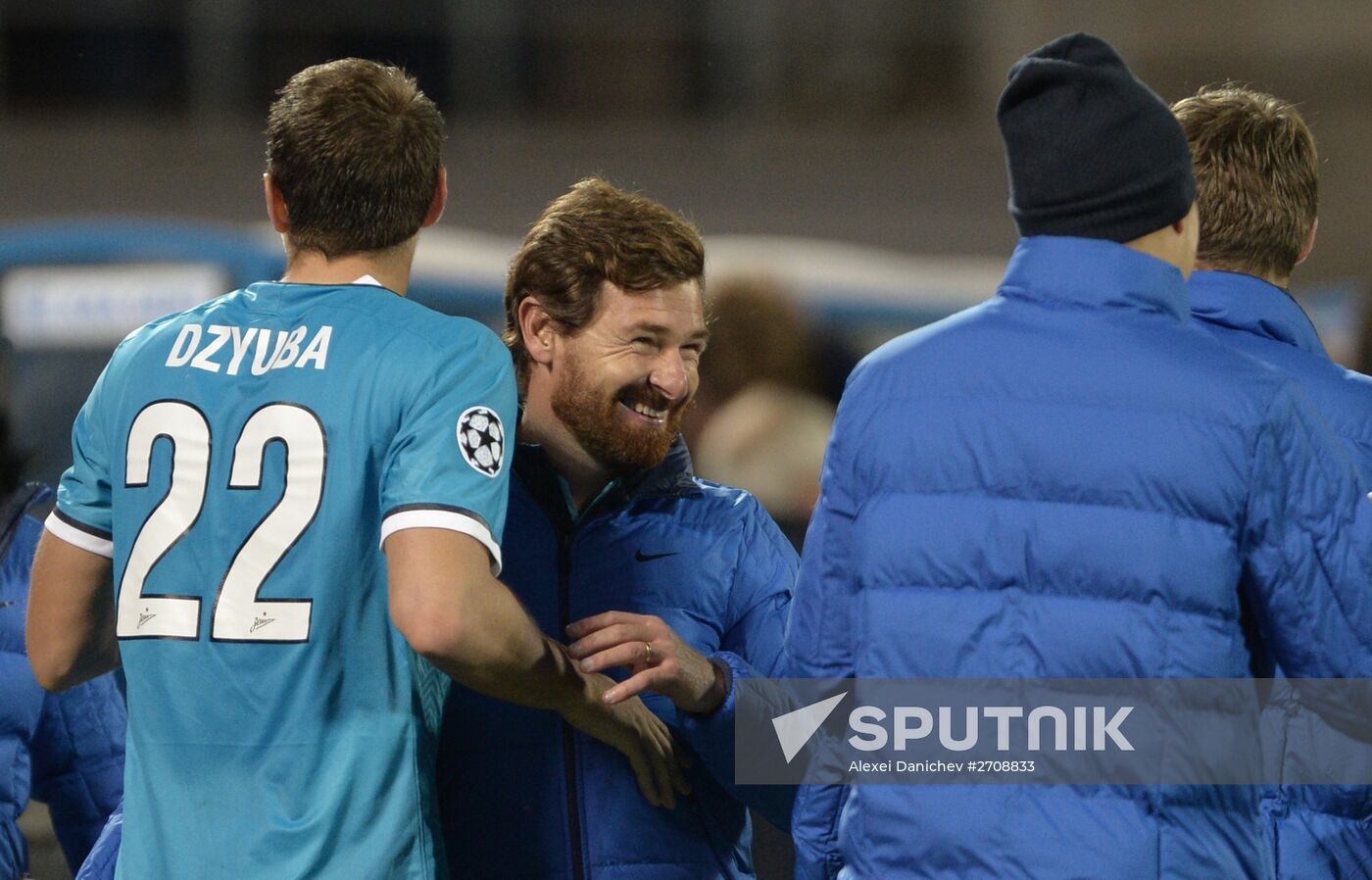 Football. UEFA Champions League. Zenit (St. Petersburg) vs. K.A.A. Gent (Gent)