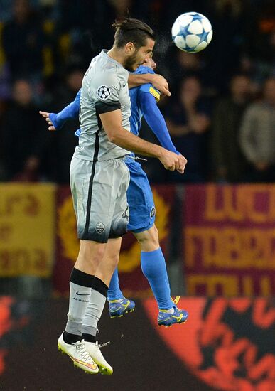 Football. UEFA Champions League. FC BATE (Borisov, Belarus) vs. A.S. Roma (Rome, Italy)