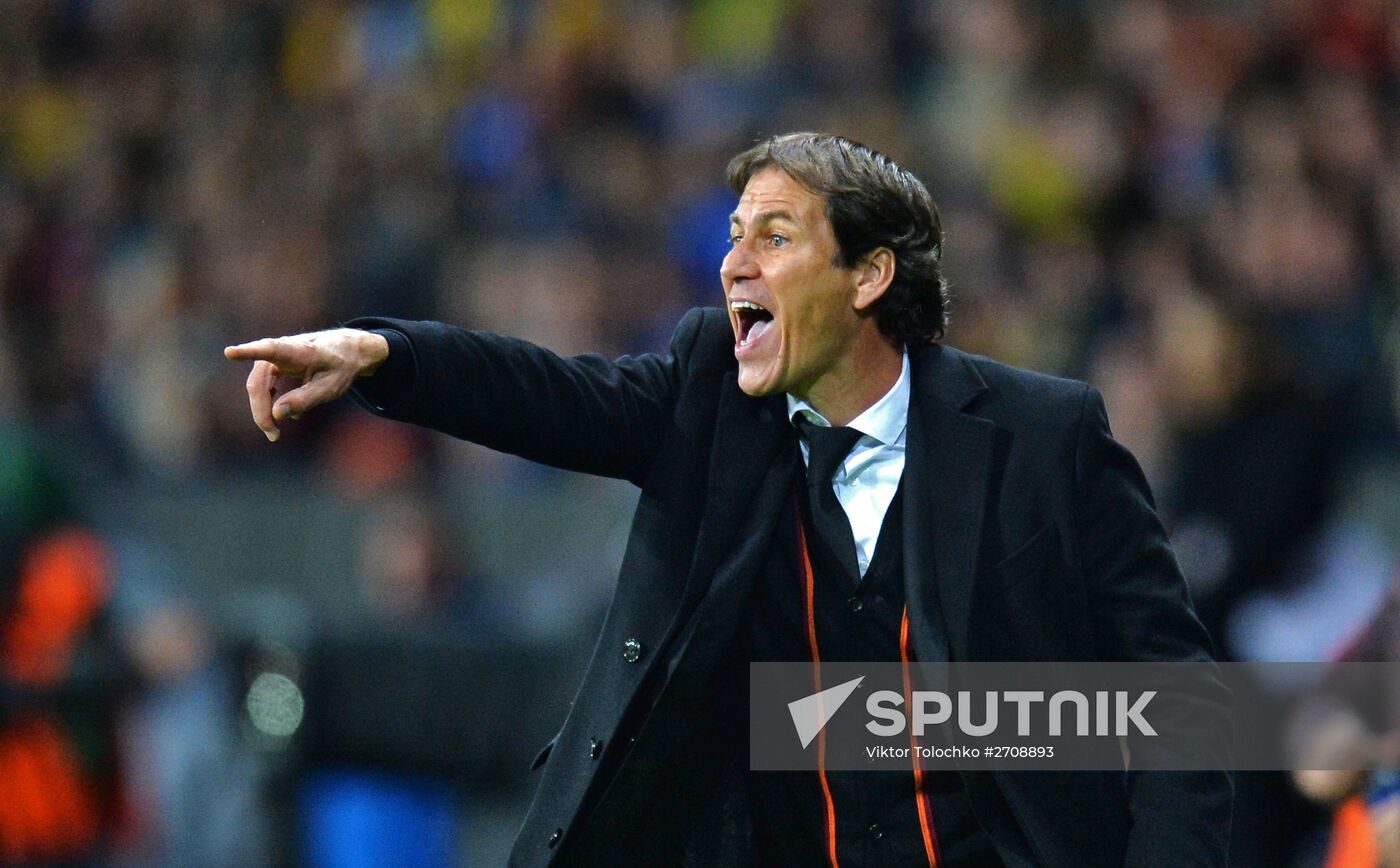 Football. UEFA Champions League. FC BATE (Borisov, Belarus) vs. A.S. Roma (Rome, Italy)