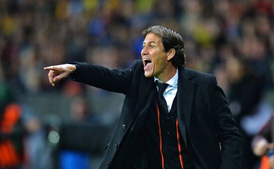 Football. UEFA Champions League. FC BATE (Borisov, Belarus) vs. A.S. Roma (Rome, Italy)