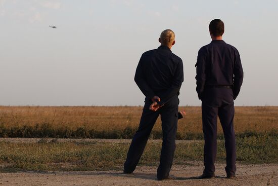 Helicopter crews at Krasnodar Region air base conduct training missions