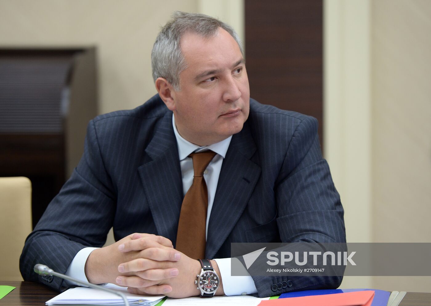 Russian President Vladimir Putin holds meeting with Government members