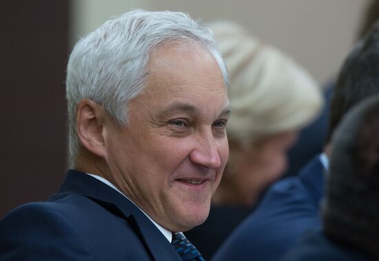 Russian President Vladimir Putin holds meeting with Government members