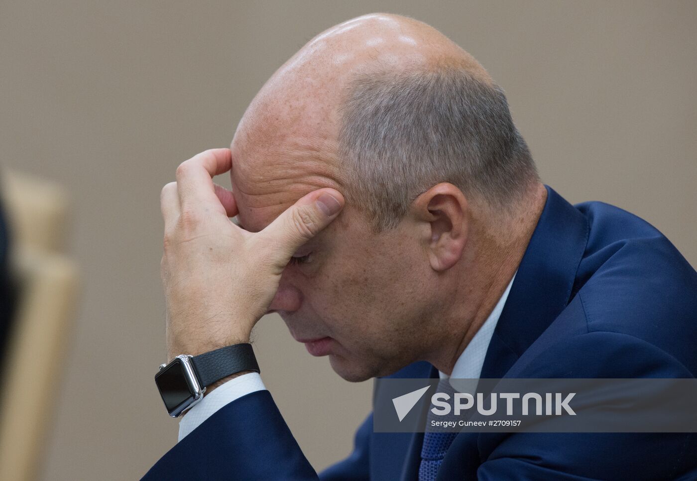 Russian President Vladimir Putin holds meeting with Government members