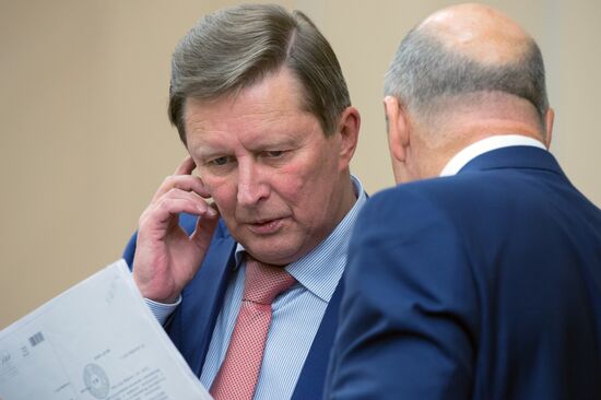 Russian President Vladimir Putin holds meeting with Government members