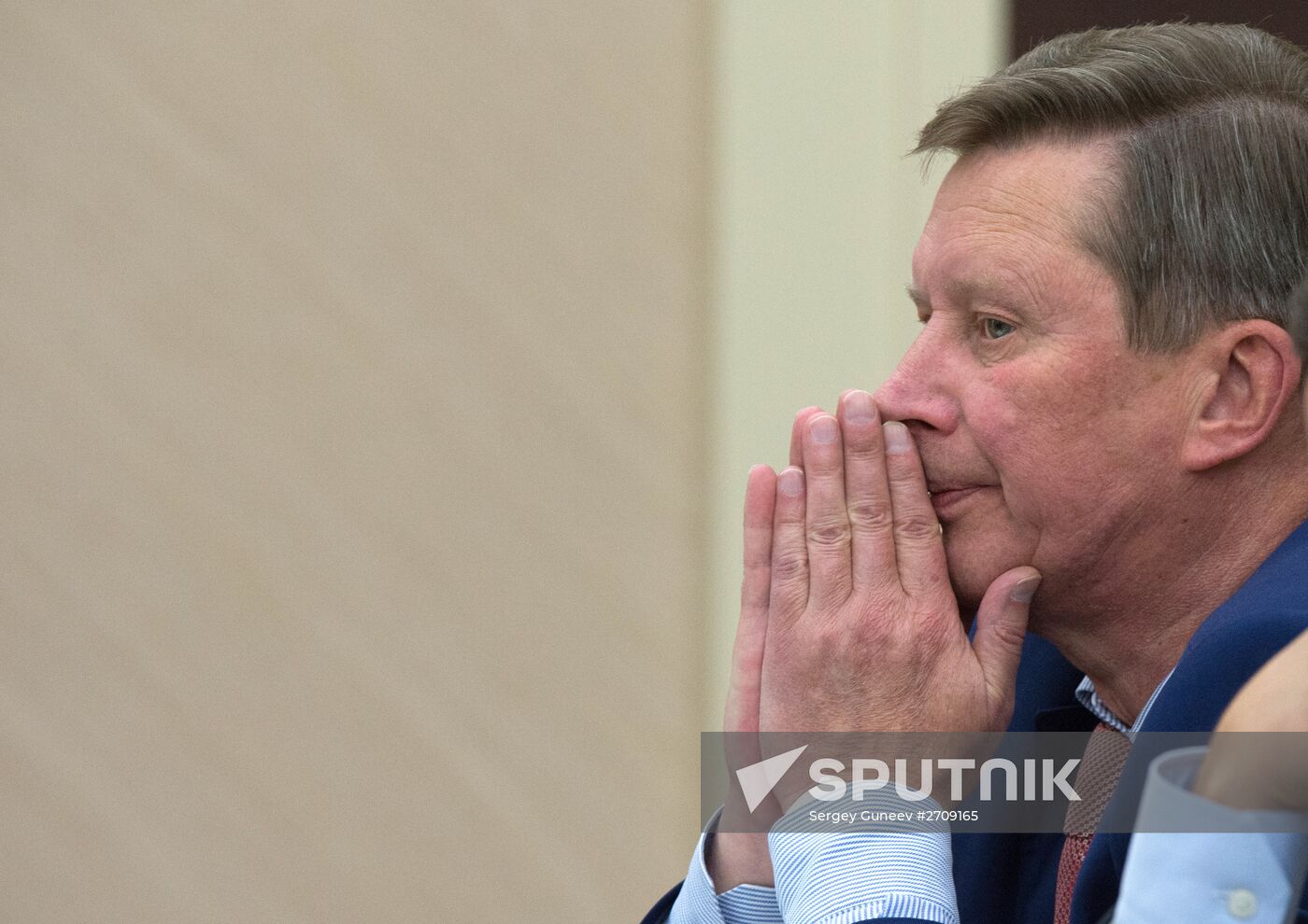 Russian President Vladimir Putin holds meeting with Government members