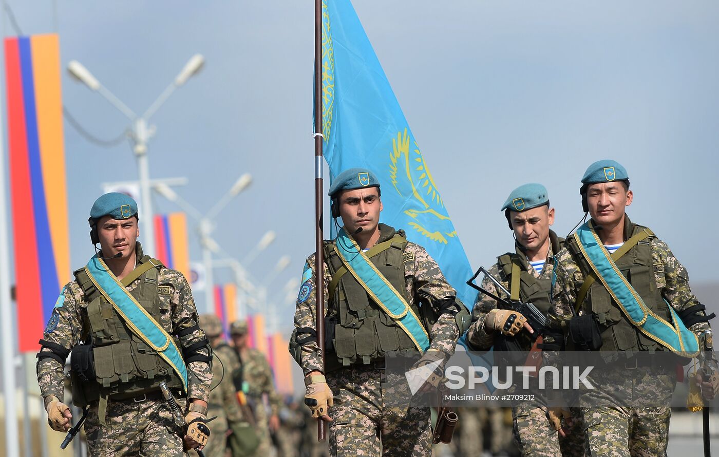 Enduring Brotherhood 2015 CSTO peacekeeping exercises