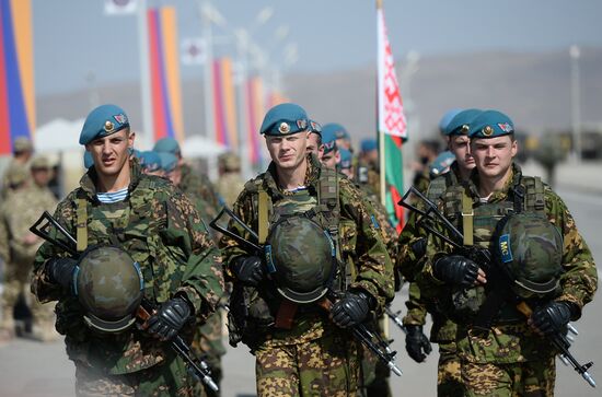 Enduring Brotherhood 2015 CSTO peacekeeping exercises