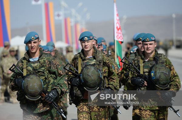 Enduring Brotherhood 2015 CSTO peacekeeping exercises