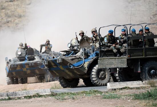 Enduring Brotherhood 2015 CSTO peacekeeping exercises