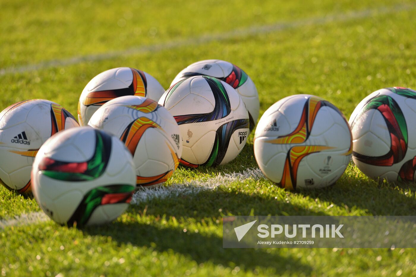 UEFA Europa League. FC Lokomotiv holds training session