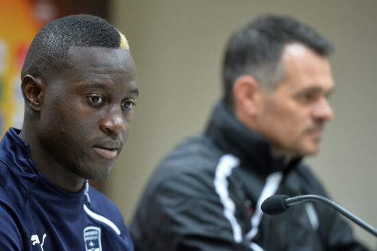 UEFA Europa League. FC Girondins de Bordeaux training session