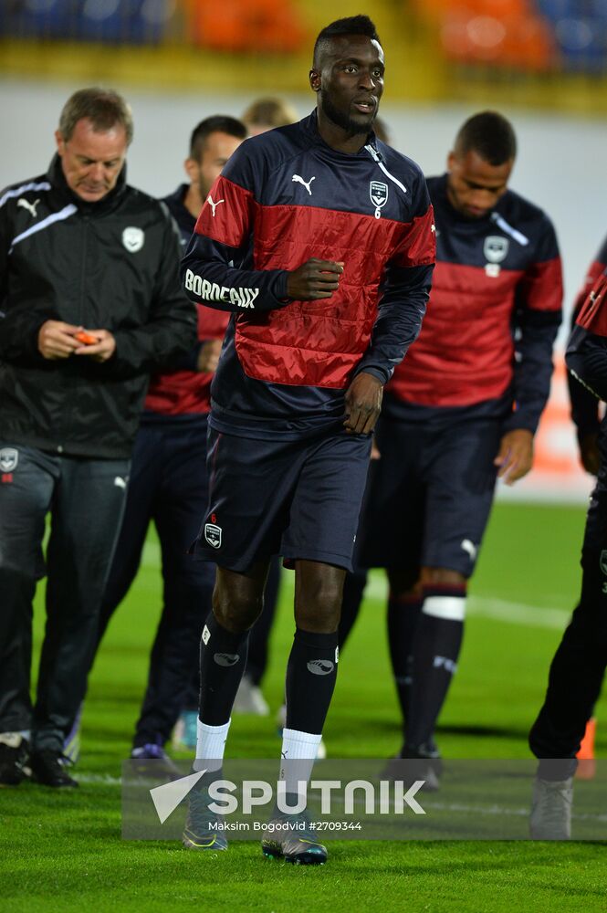 UEFA Europa League. FC Girondins de Bordeaux (Bordeaux, France) training session