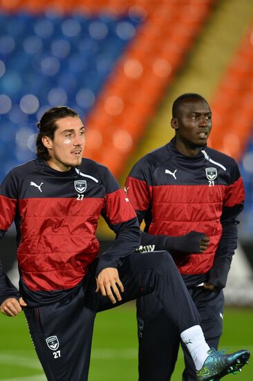 UEFA Europa League. FC Girondins de Bordeaux (Bordeaux, France) training session