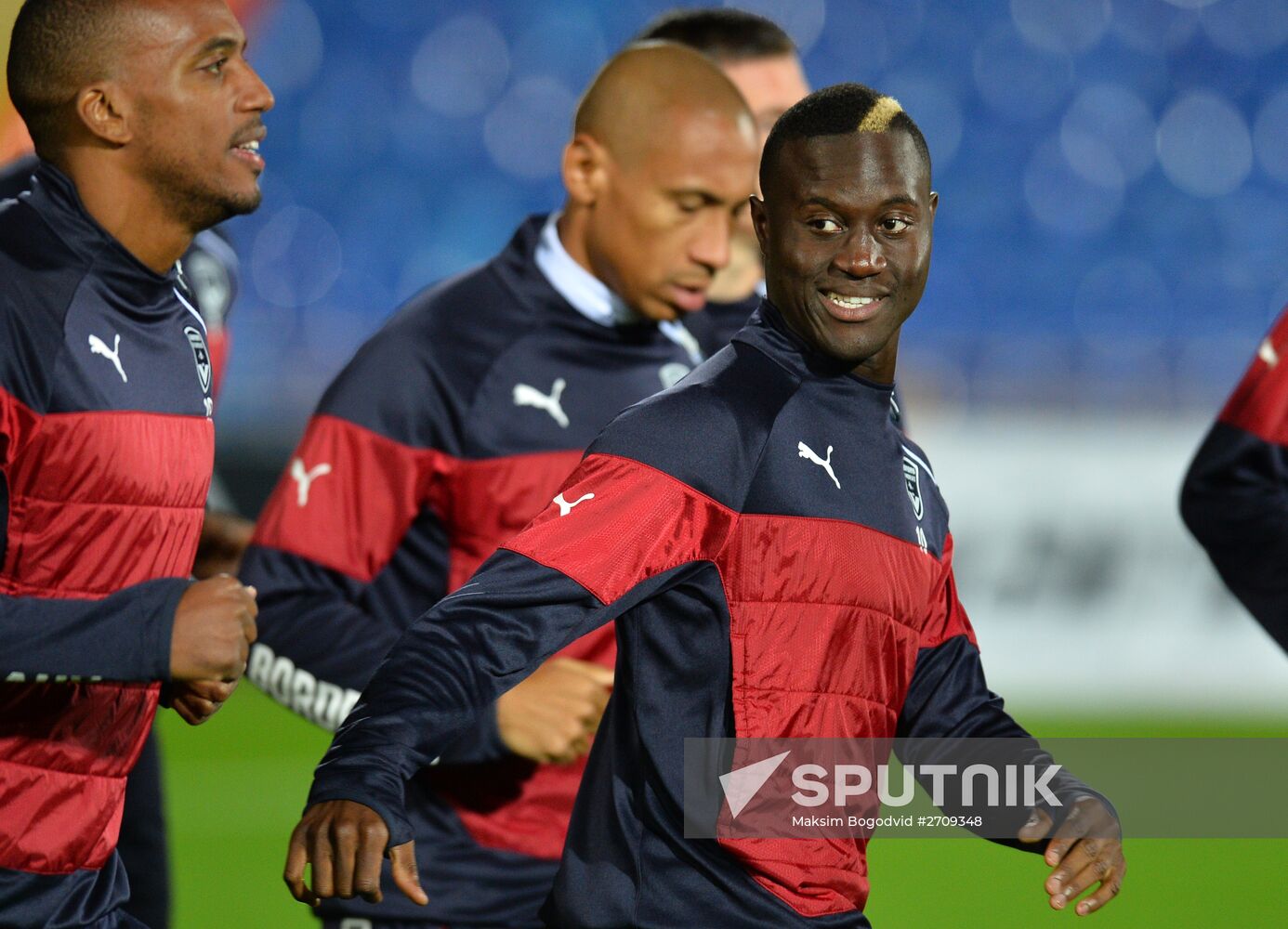 UEFA Europa League. FC Girondins de Bordeaux (Bordeaux, France) training session