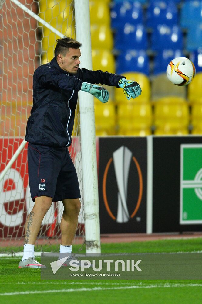 UEFA Europa League. FC Girondins de Bordeaux (Bordeaux, France) training session