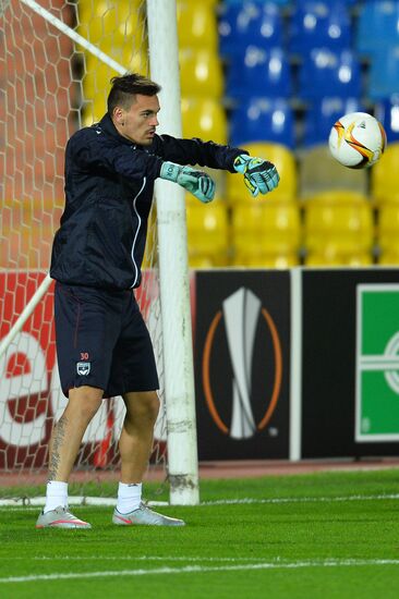 UEFA Europa League. FC Girondins de Bordeaux (Bordeaux, France) training session