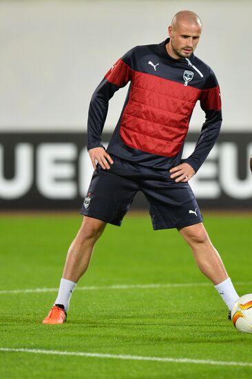 UEFA Europa League. FC Girondins de Bordeaux (Bordeaux, France) training session