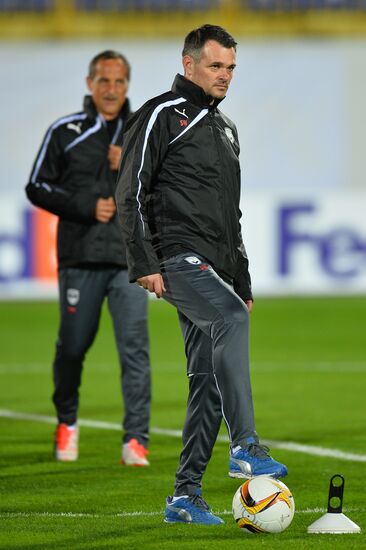 UEFA Europa League. FC Girondins de Bordeaux (Bordeaux, France) training session