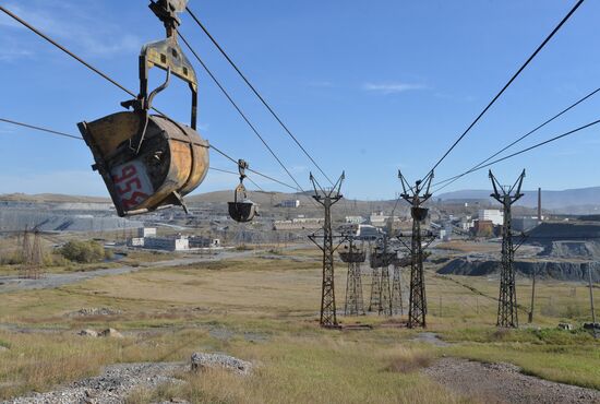 Refractory material production at Magnezit Plant, Chelyabinsk Region