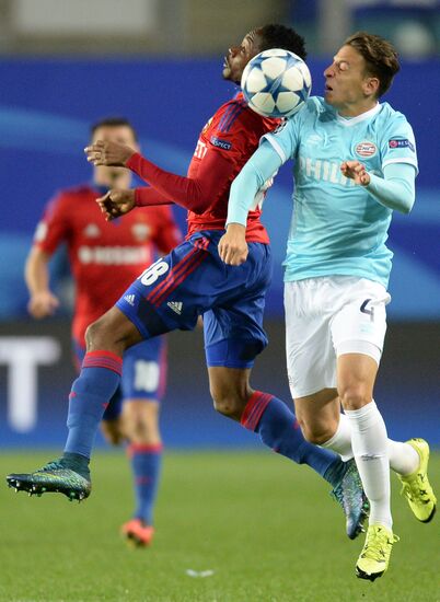 UEFA Champions League. CSKA vs. PSV Eindhoven