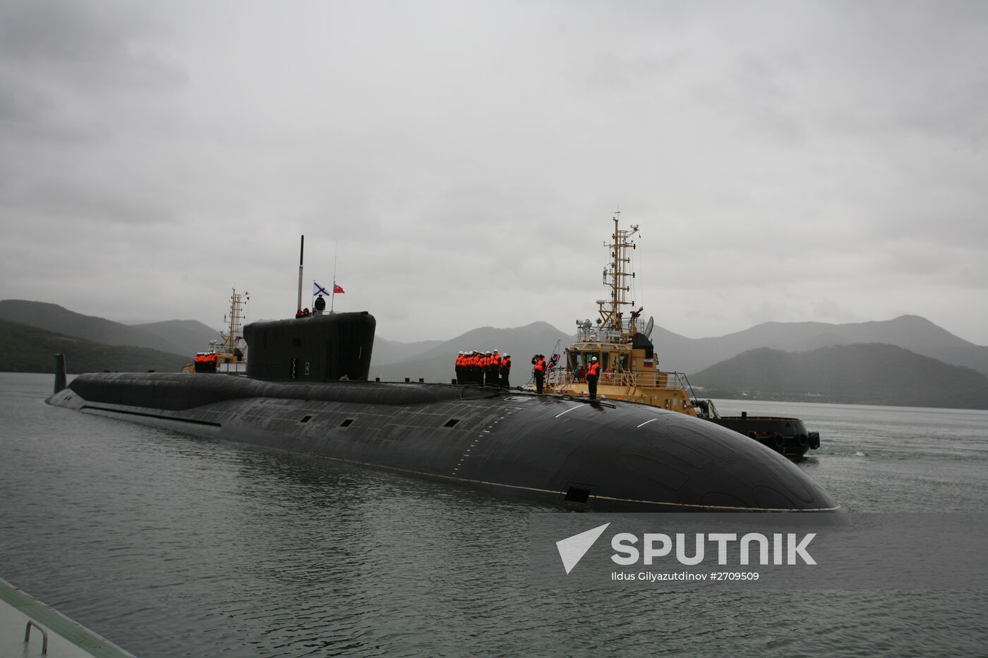 Russian Alexander Nevsky submarine joins Pacific Fleet