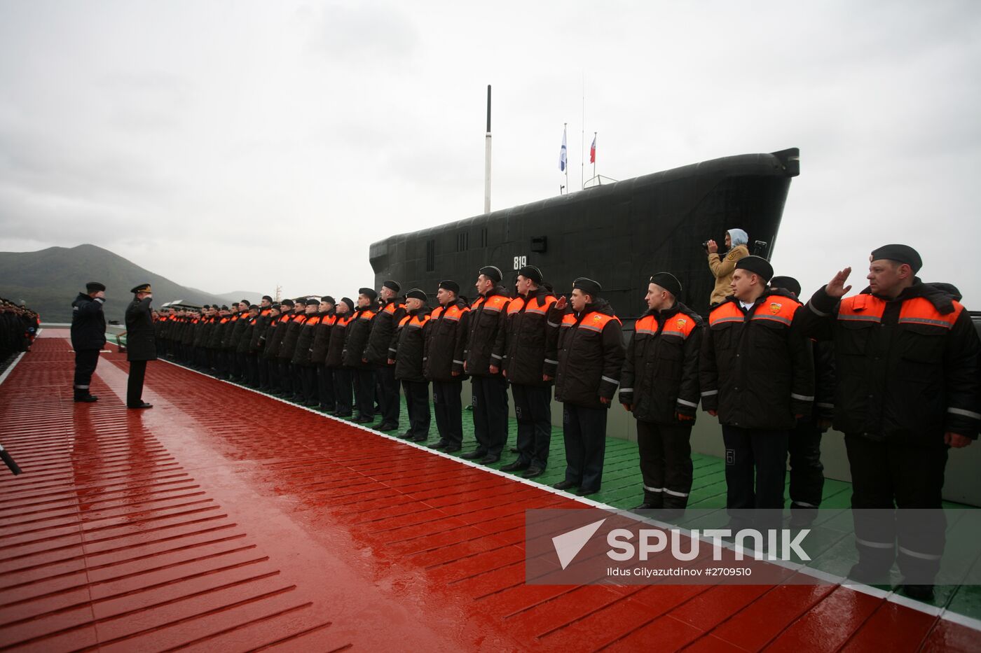 Russian Alexander Nevsky submarine joins Pacific Fleet