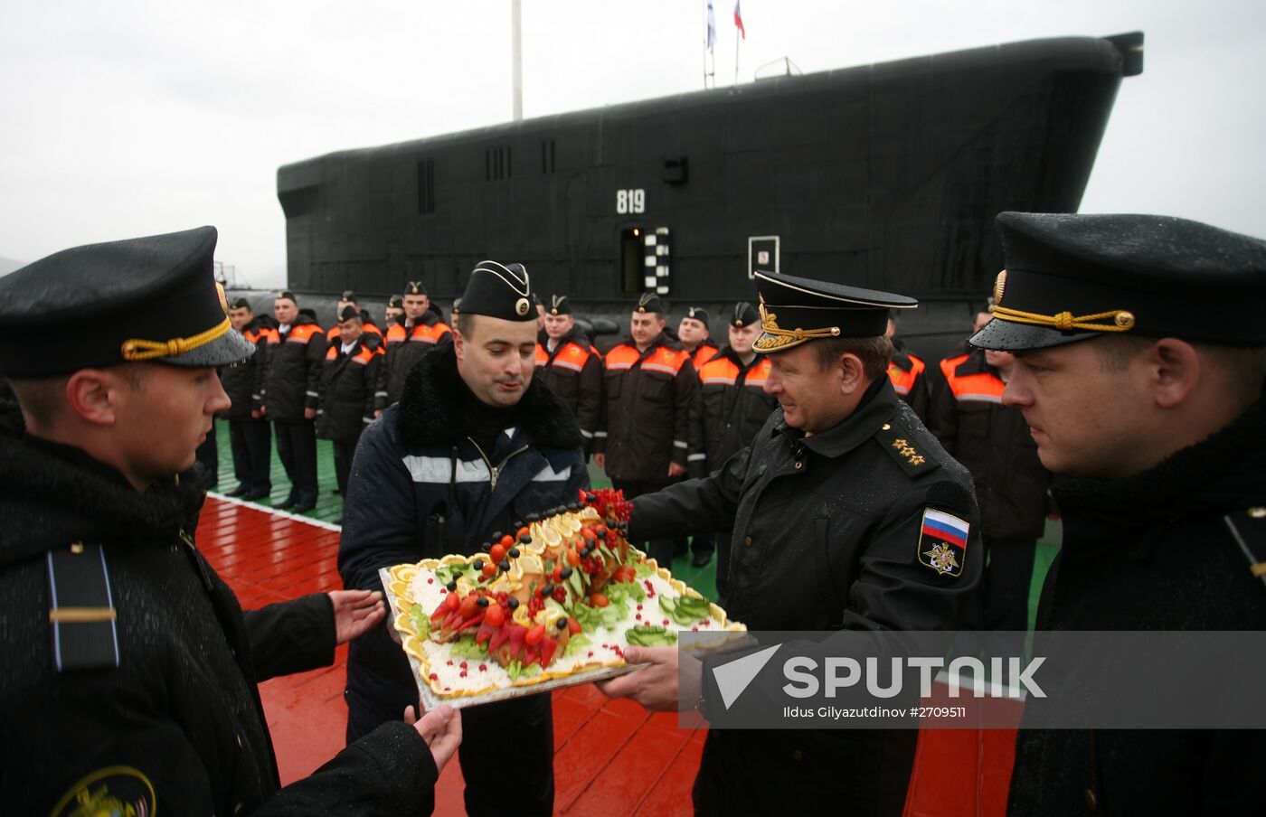 Russian Alexander Nevsky submarine joins Pacific Fleet