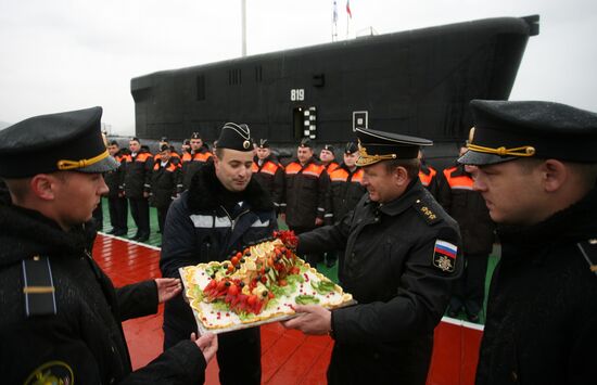 Russian Alexander Nevsky submarine joins Pacific Fleet