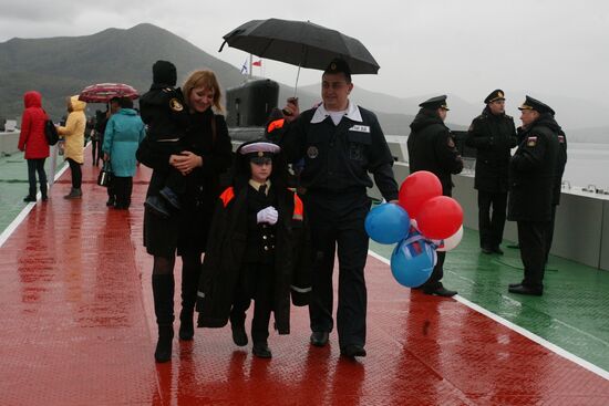 Russian Alexander Nevsky submarine joins Pacific Fleet