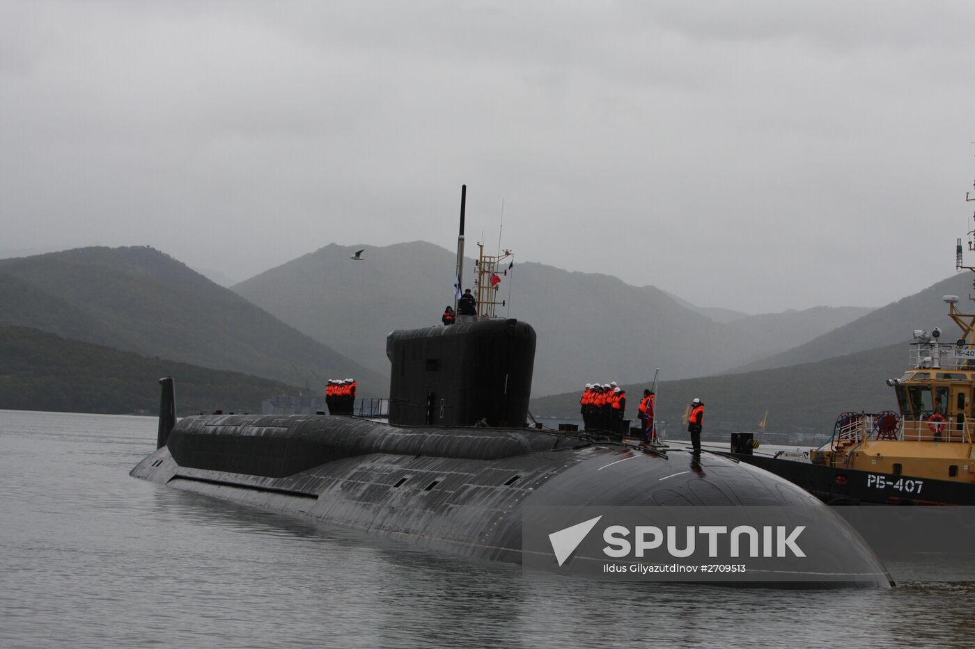 Russian Alexander Nevsky submarine joins Pacific Fleet
