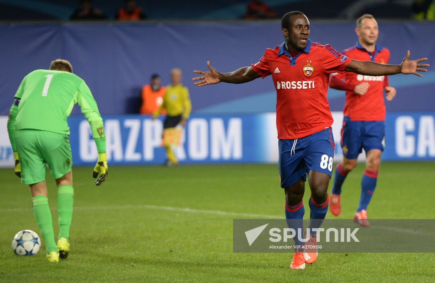 UEFA Champions League. CSKA vs. PSV Eindhoven