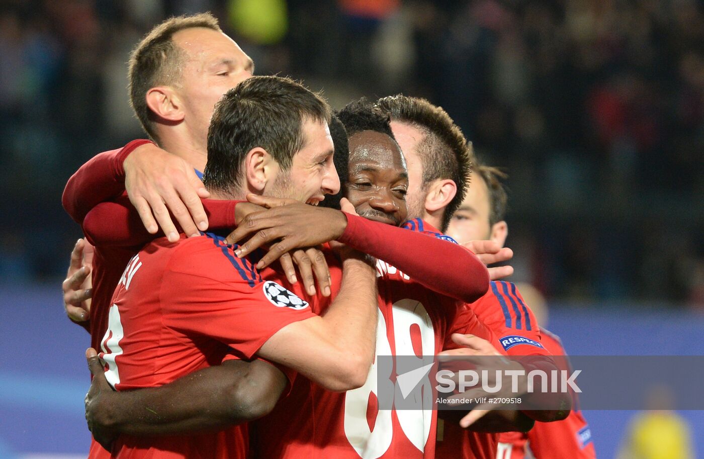 UEFA Champions League. CSKA vs. PSV Eindhoven