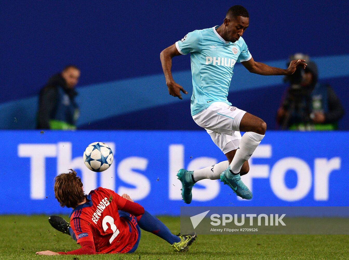 UEFA Champions League. CSKA vs. PSV Eindhoven