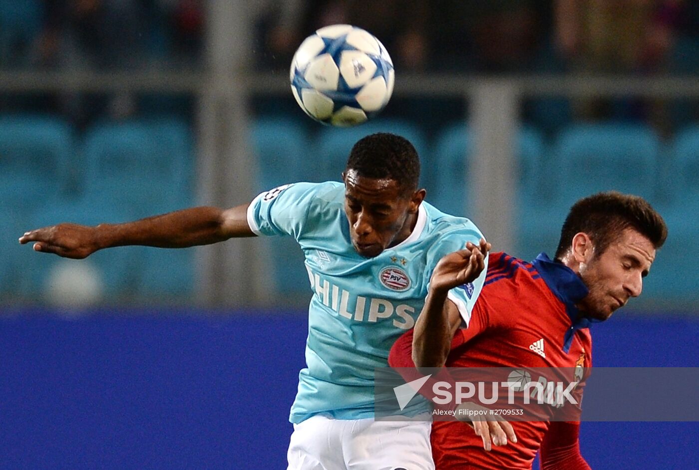 UEFA Champions League. CSKA vs. PSV Eindhoven