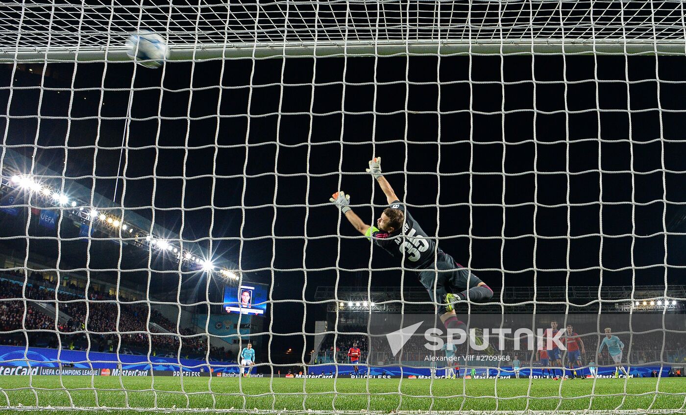 UEFA Champions League. CSKA vs. PSV Eindhoven