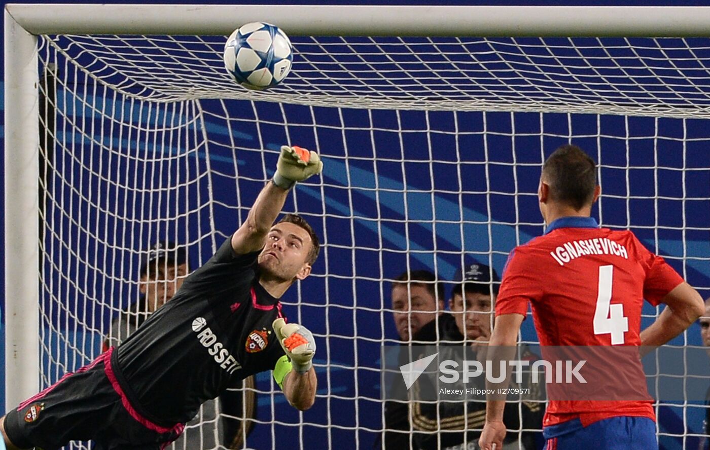 UEFA Champions League. CSKA vs. PSV Eindhoven