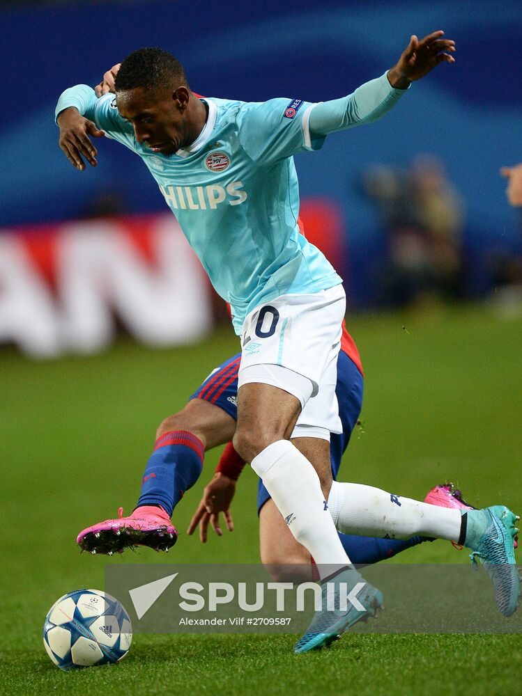 UEFA Champions League. CSKA vs. PSV Eindhoven