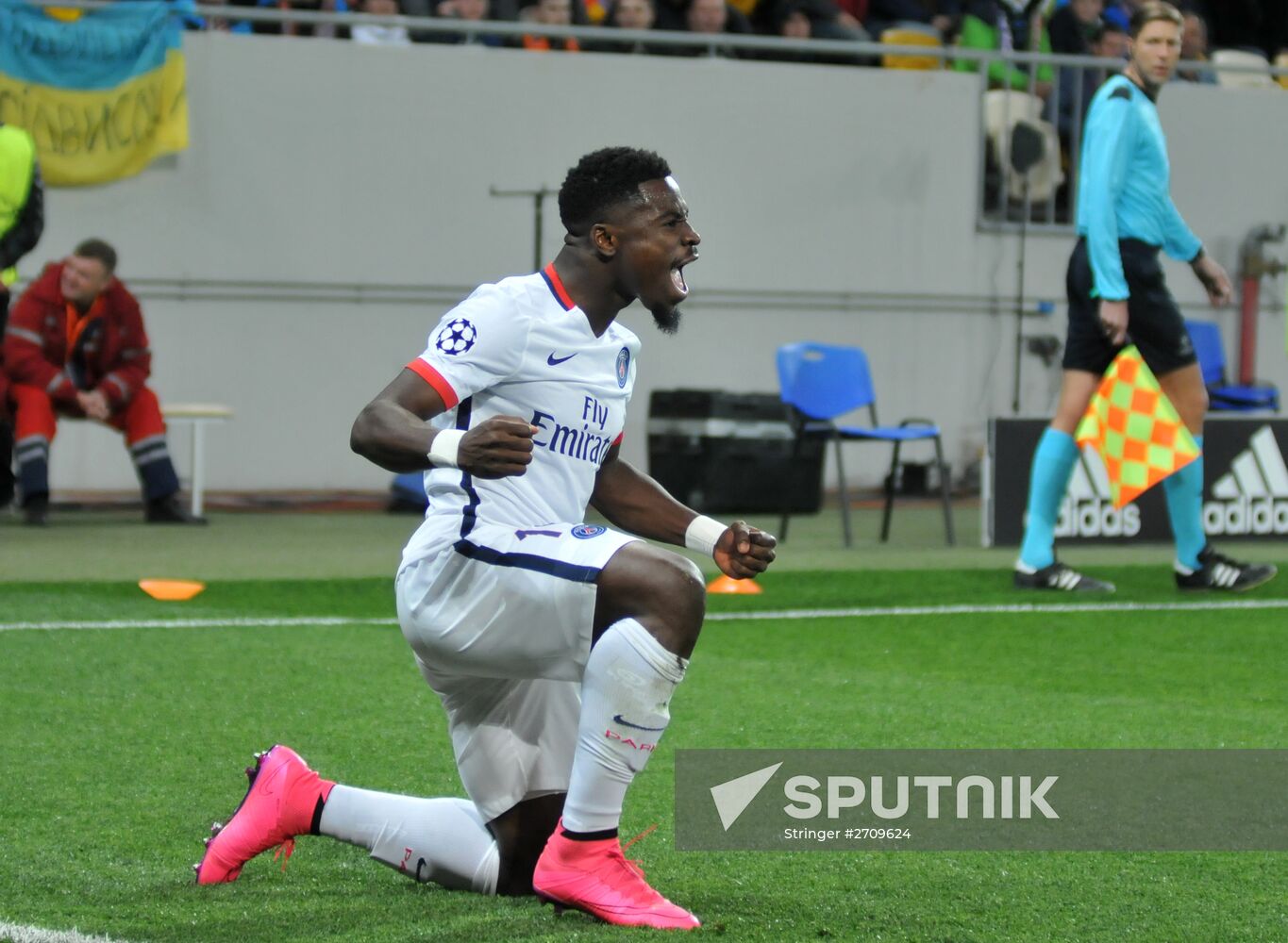 UEFA Champions League. Shakhtar Donetsk vs. Paris Saint-Germain