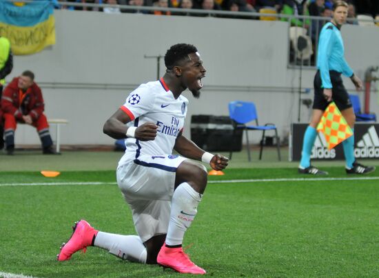 UEFA Champions League. Shakhtar Donetsk vs. Paris Saint-Germain