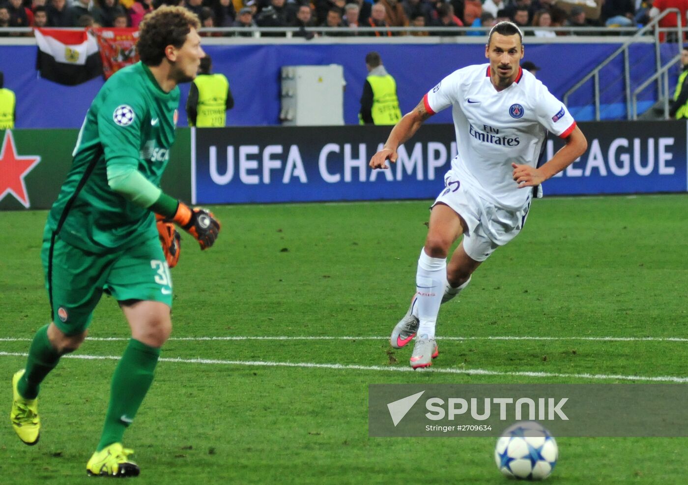 UEFA Champions League. Shakhtar Donetsk vs. Paris Saint-Germain
