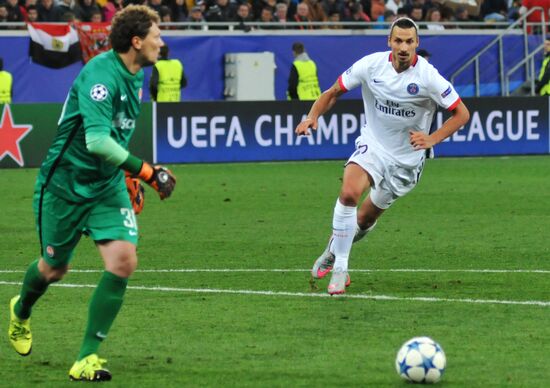 UEFA Champions League. Shakhtar Donetsk vs. Paris Saint-Germain