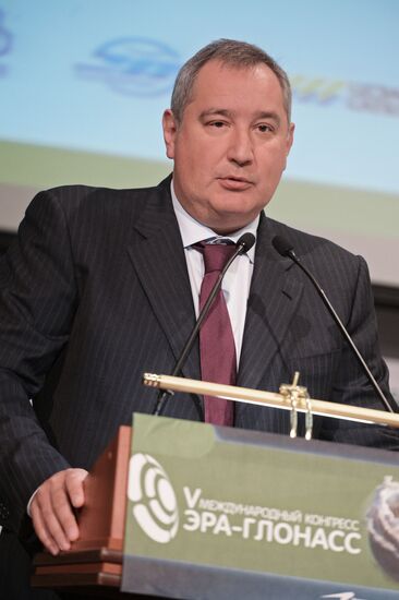 Deputy PM Rogozin attends 5th Era-GLONASS International Congress