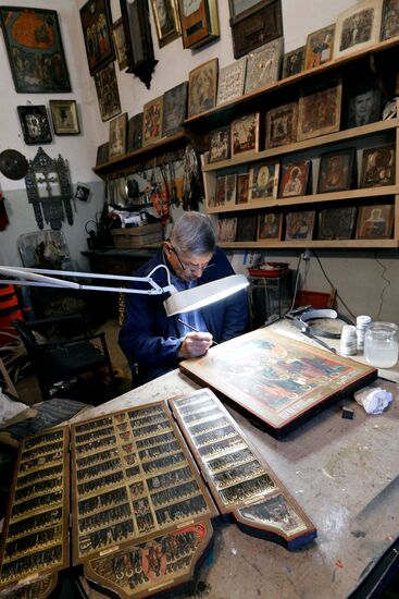 Icon restoration shop in Chelyabinsk Region