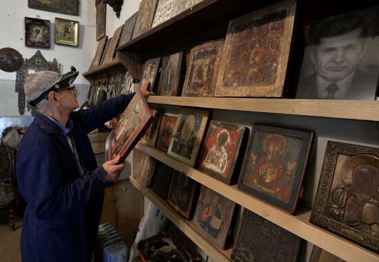 Icon restoration shop in Chelyabinsk Region