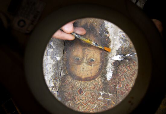 Icon restoration shop in Chelyabinsk Region